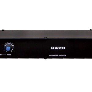 DA20 Audio Distributor ensuring signal clarity without degradation or ground loops.